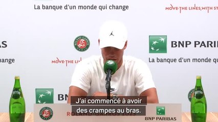 Roland-Garros - Alcaraz : "J'étais très nerveux"