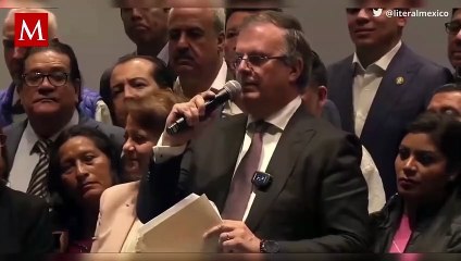 TikTok se llena de risas con el video de Marcelo Ebrard al despedirse de la SRE