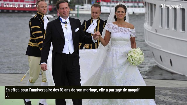 PHOTOS Madeleine de Suède dans sa sublime robe de mariée : 10 ans après, l'émotion toujours aussi forte