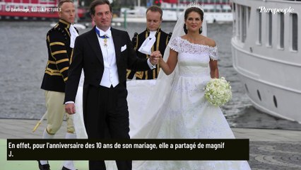 PHOTOS Madeleine de Suède dans sa sublime robe de mariée : 10 ans après, l'émotion toujours aussi forte