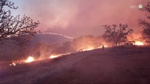Bomberos y brigadistas forestales atacan dos incendios la noche del jueves