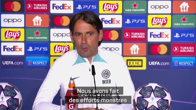 Finale - Inzaghi : Nous nous battrons centimètre par centimètre
