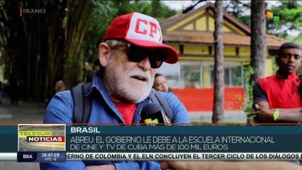 Actor Ze de Abreu reclama pago de deuda del gobierno de Brasil con escuela de cine cubana