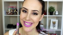 Maybelline Rebel Bloom Lipstick   Lip Swatches - Beauty with Emily Fox
