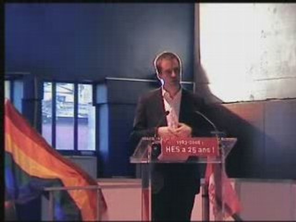 Gilles Bon-Maury aux 25 ans d'HES