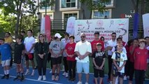 Okul Sporları Yıldızlar Tenis Türkiye Şampiyonası Demirci'de başladı