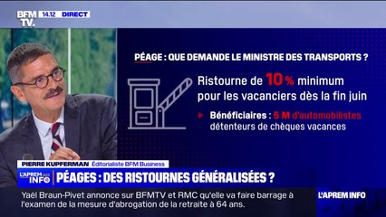 Péages: le ministre des Transports lance un appel aux sociétés d'autoroutes pour obtenir des ristournes