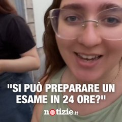 Si può preparare un esame in 24 ore? Alice Petrosino ci ha provato: come sarà andata?