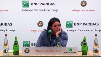 Roland-Garros 2023 - Ons Jabeur : "C'était un peu gênant de voir le stade vide alors que beaucoup de Tunisiens cherchaient des places"
