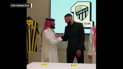 KARIM BENZEMA PRESENTADO en el AL - ITTIHAD tras su MARCHA del REAL MADRID