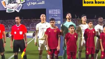 Ronaldo on fire ⚽️ Al Nassr vs AI Adalah 9-3 -Ronaldo 7 goals All goals  2023