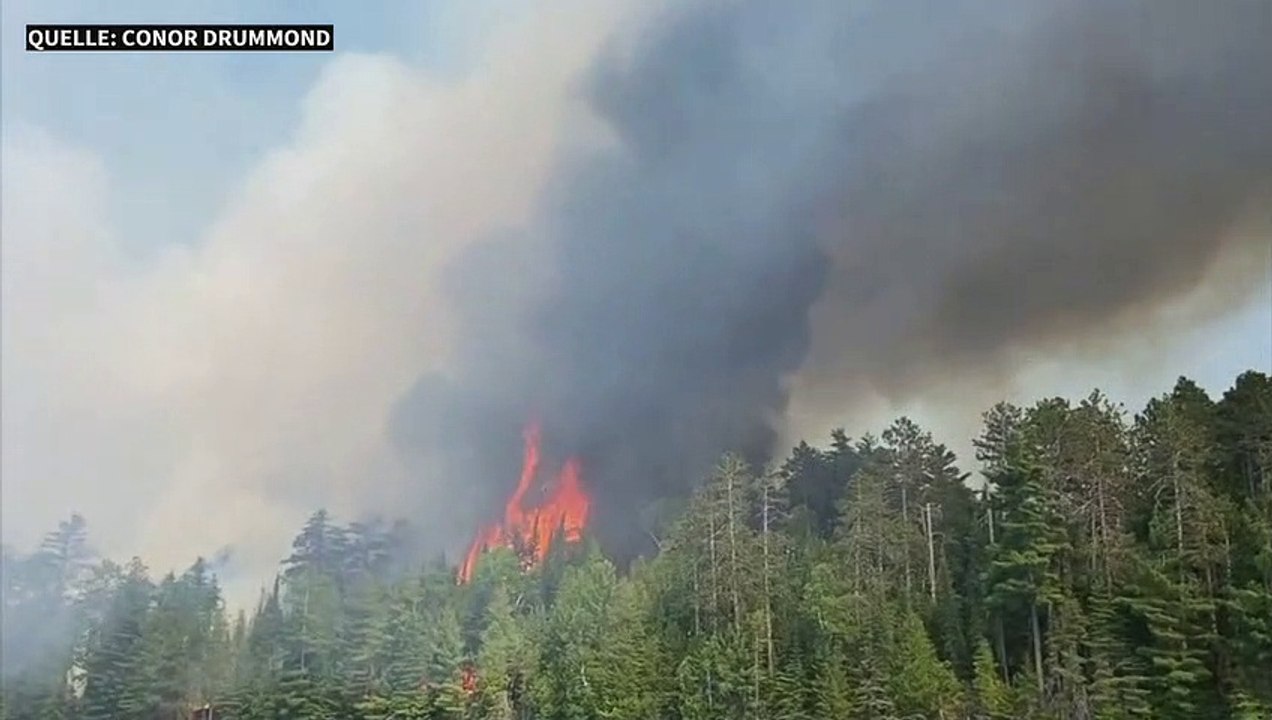 Québec ist neues Zentrum der Waldbrände in Kanada