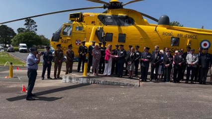 Ceremony held in Newquay ahead of Armed Forces Day