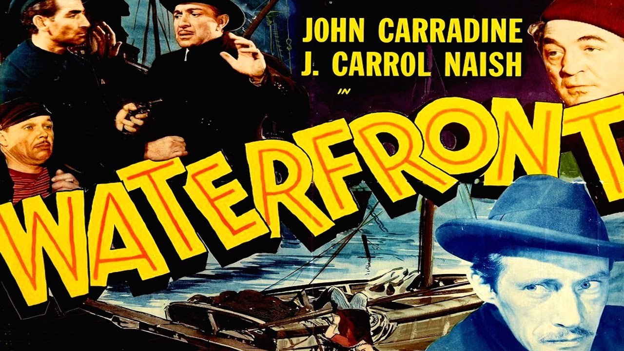 Waterfront (1944) John Carradine, J. Carrol Naish, Maris Wrixon | Hollywood classic movie