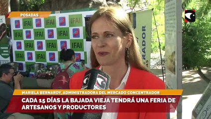 Cada 15 días la Bajada Vieja tendrá una feria de artesanos y productores