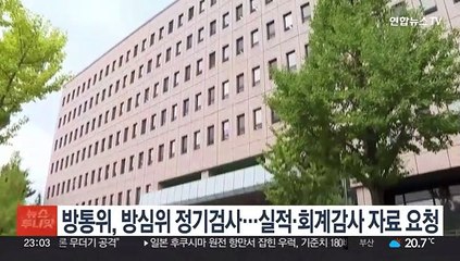 방통위, 방심위 정기검사…실적·회계감사 자료 요청