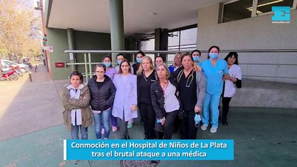 Conmoción en el Hospital de Niños de La Plata tras el brutal ataque a una médica