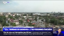 Ukraine: 2700 personnes évacuées dans la région de Kherson après la destruction partielle du barrage de Kakhovka