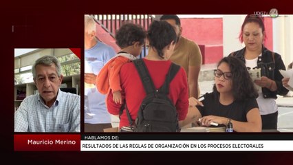 Resultados de las reglas de organización en los procesos electorales: Mauricio Merino
