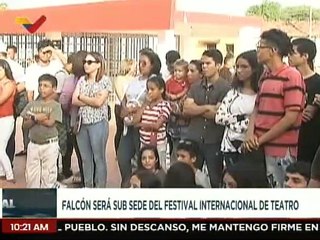 Festival Internacional de Teatro tendrá como subsede el edo. Falcón con un sin fin de obras
