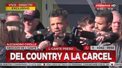 Habla el abogado de L-Gante: "La denunciante le viene pidiendo plata constantemente"