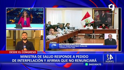 Ministra de Salud indica que no renunciará a su cargo pese a las críticas que recibe su gestión