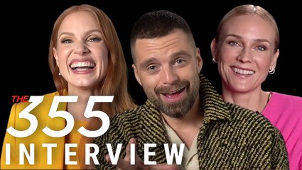 'The 355' Interviews with Sebastian Stan, Jessica Chastain And Diane Kruger