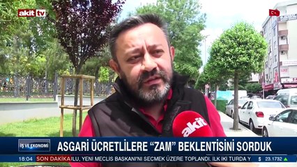 Asgari ücretlilere zam beklentisini sorduk