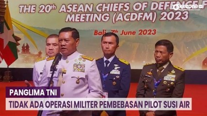Panglima TNI Tegaskan Tidak Ada Operasi Militer Pembebasan Pilot Susi Air, Ini Alasannya