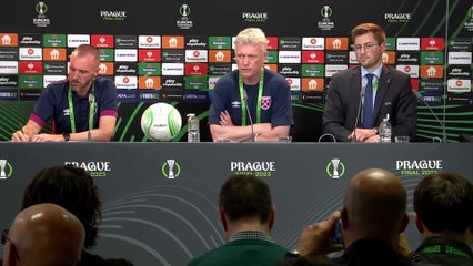 West Ham's Moyes previews UEFA Conference League final v Fiorentina