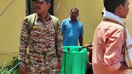 विश्व पर्यावरण दिवस पर पौधा लगाकर ग्रामीणों से पौधे लगाने हेतु की गई अपील