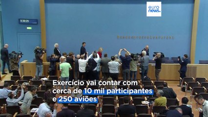Maior exercício aéreo de sempre da NATO quer provar poder do Ocidente a Putin