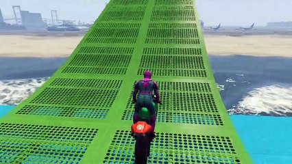 GTA V Epic New Stunt Race For Car Racing Challenge by Trevor