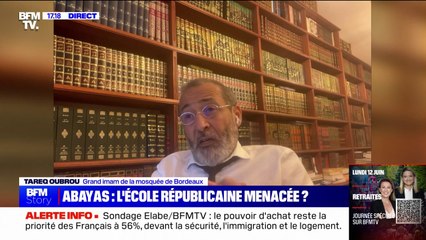 Abayas à l'école: "Le malaise est profond, ce n'est là qu'un symptôme", pour Tareq Oubrou, grand imam de la mosquée de Bordeaux