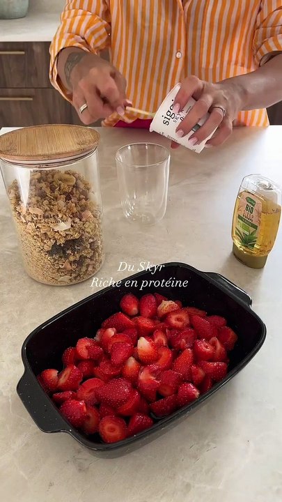 Petit dej gourmand sain et rapide 