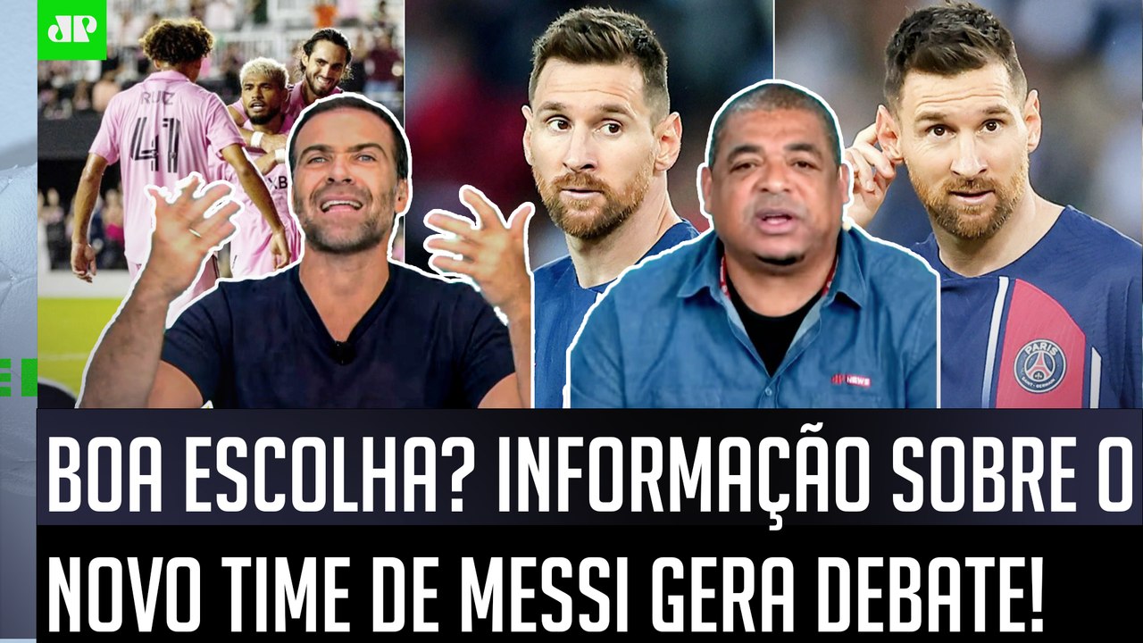 "Gente, OLHA ISSO! A INFORMAÇÃO é de que o Messi VAI JOGAR no..." NOVIDADE BOMBÁSTICA gera DEBATE!