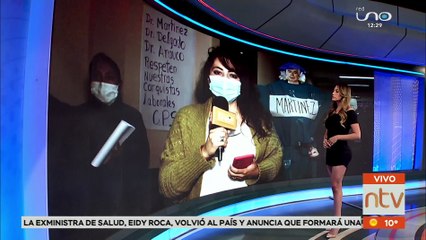 Médicos de la Caja Petrolera continúan en vigilia