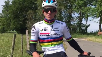 Tour de Suisse 2023 - Remco Evenepoel : "Last day of training camp on  homeground before heading to ! It was really nice to be back on these familiar roads again and enjoy the beautiful nature here in La Gleize while training. Time to get back to racing"