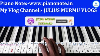 Tum Se Hi Piano Tutorial Part 1  Jab We Met  Julius Murmu Keyboard_1080p