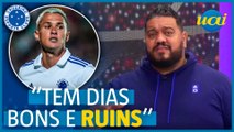 Cruzeiro: Hugão elogia Vital, mas diz que é inconsistente