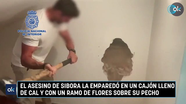 El asesino de Sibora la emparedó en un cajón lleno de cal y con un ramo de flores sobre su pecho