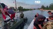 Watch: Pensioners and pets rescued from Kherson floods after Kakhovka dam blast