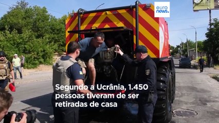 Milhares de minas antipessoal podem ter-se espalhado com rutura de barragem