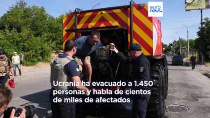 Cruz Roja teme la dispersión de miles de minas antipersona por las inundaciones de Nueva Kajovka