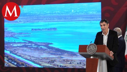 Parque en el lago de Texcoco registra avance de 65%