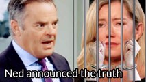 General Hospital Shocking Spoilers Ned announced the truth Carly put Nina in jail