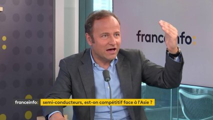 Semi-conducteurs : les investissements sont "une très bonne nouvelle pour la chaîne de valeur" en Europe, selon Pierre Barnabé, directeur général de Soitec