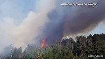 Brucia una foresta in Canada, il fumo arriva fino a New York