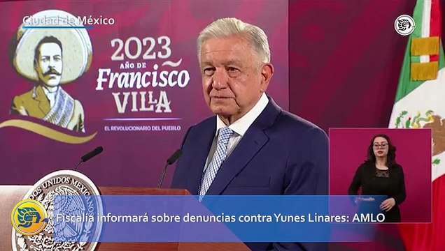 Fiscalía informará sobre denuncias contra Yunes Linares: AMLO