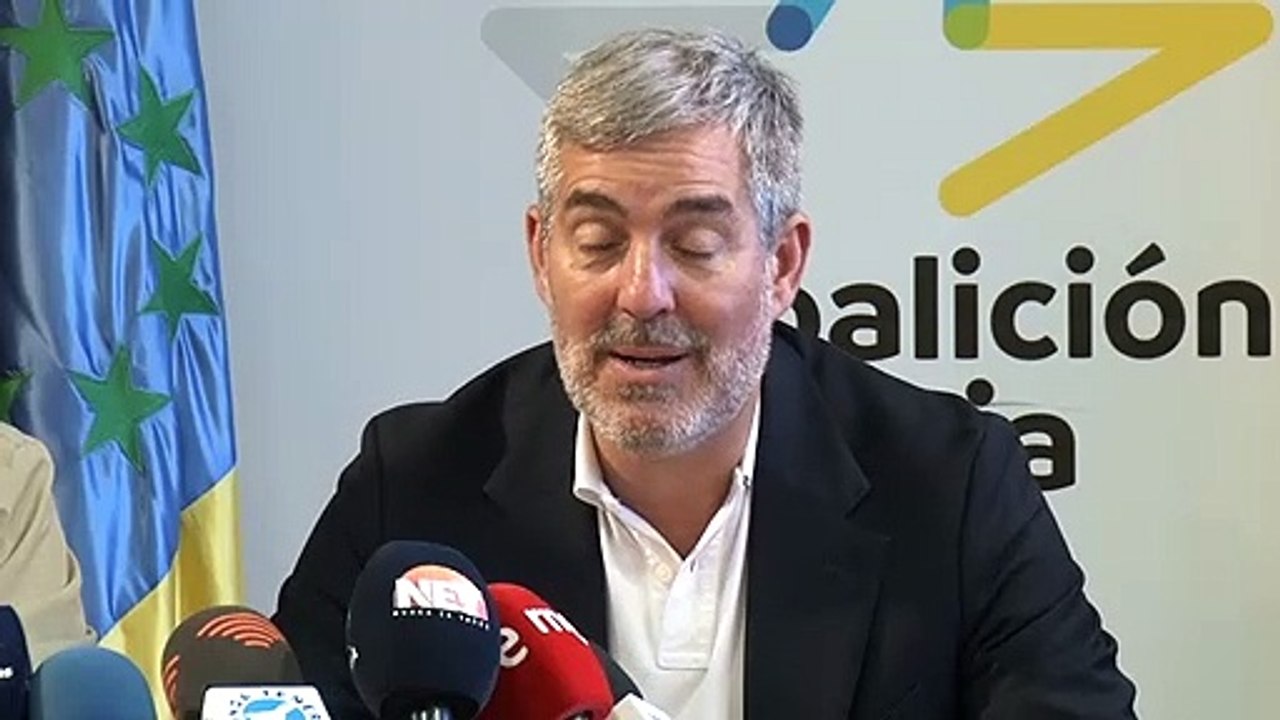 Clavijo con Javier Armas